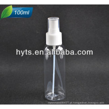 venda quente limpar pequeno frasco de spray de bomba de plástico